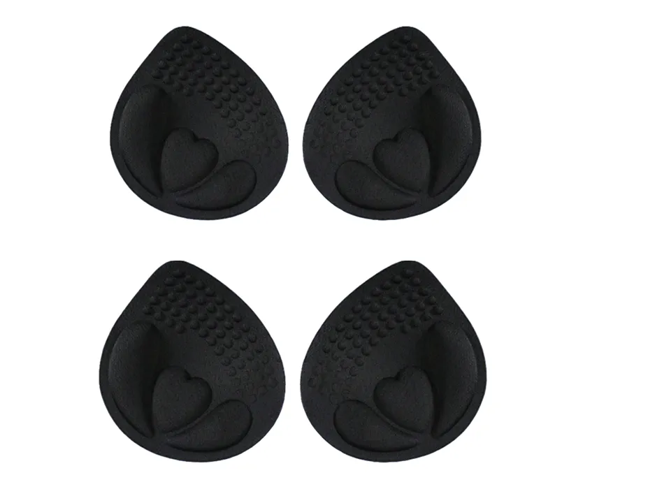 Push Up Breast Pads - 2 Pairs - Black