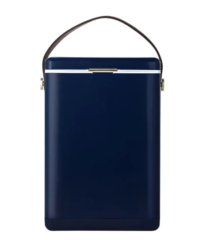 10l Mini Modern Portable Cooler Box- Eco-friendly - Blue