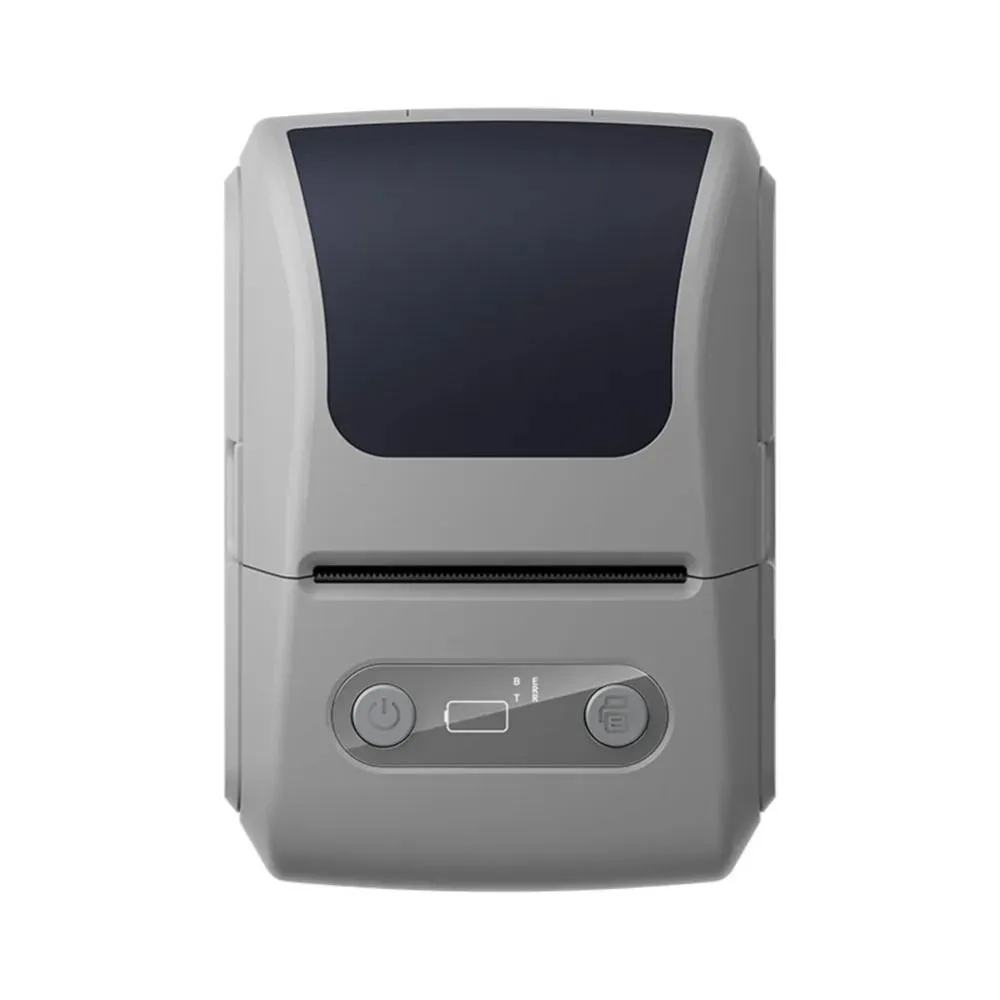 Mini Portable Pocket Wireless Smart Inkless POS Thermal Printer - Gray