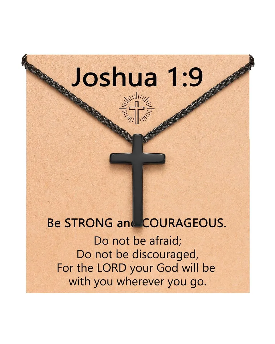 Cross Necklace For Men - Teenage Boys' Style