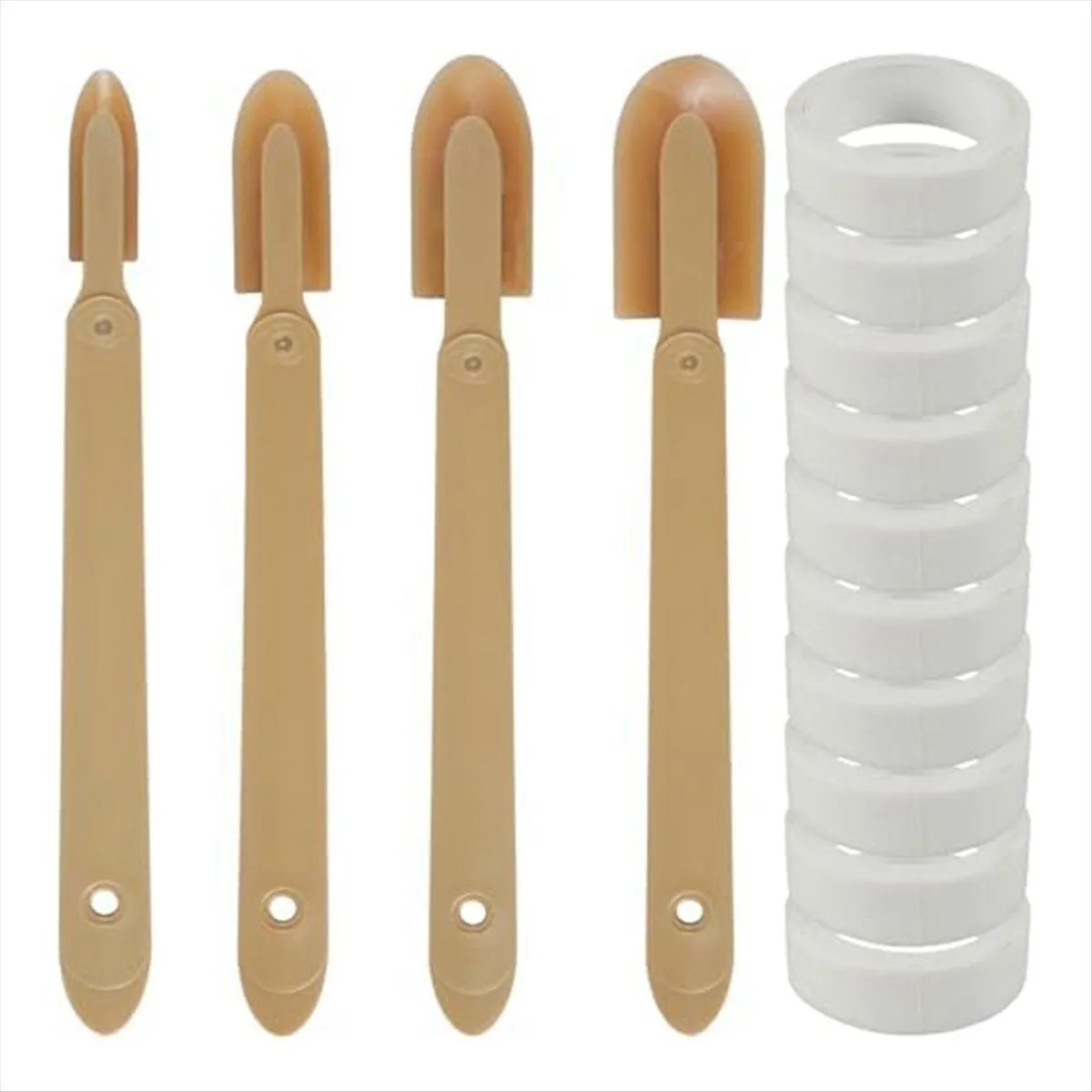 4Pcs Rubber Caulking Tool Caulking Spatulas Caulk Finishing Tool A