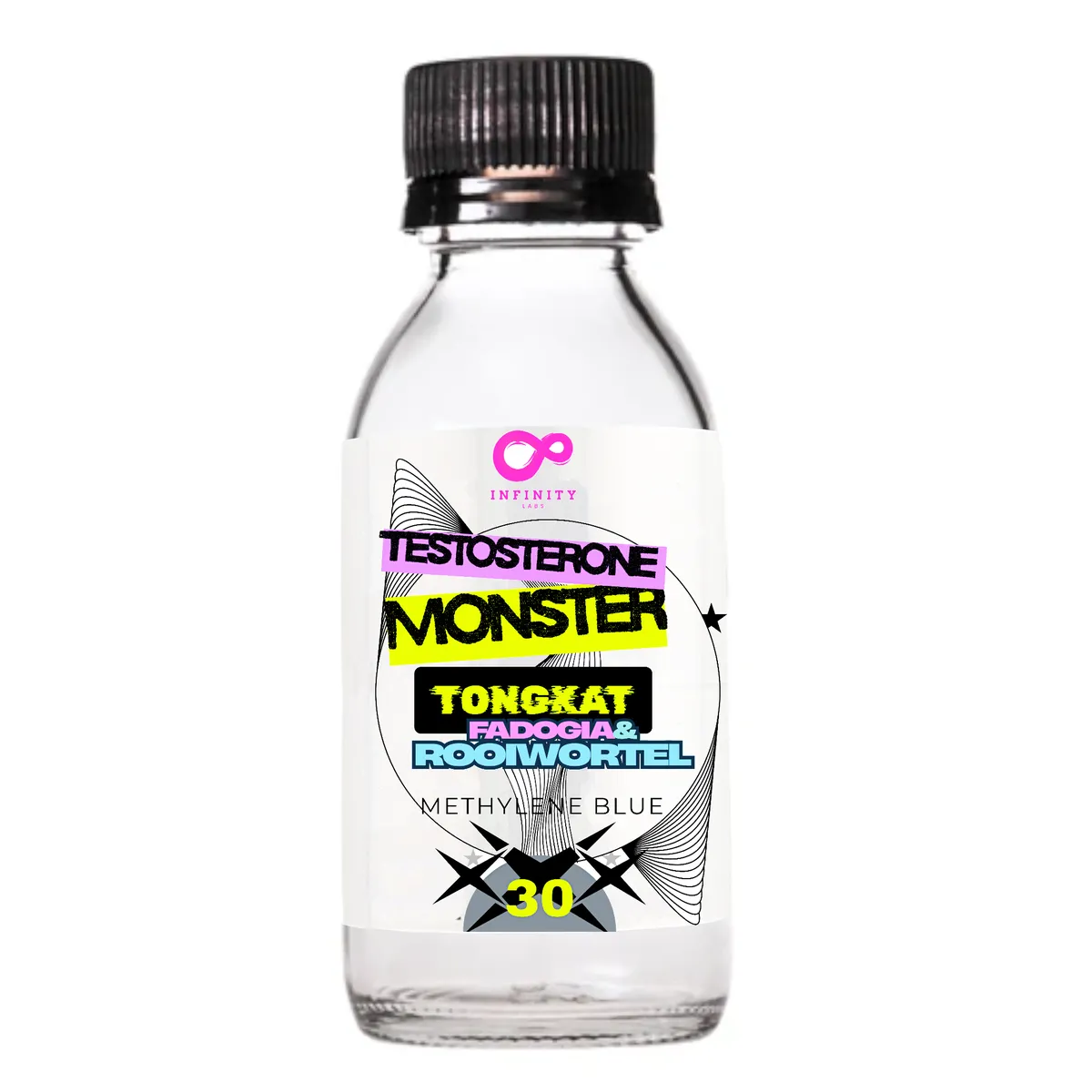 Infinity Labs Testosterone Monster - Methylene Blue Tongkat Ali Fadogia