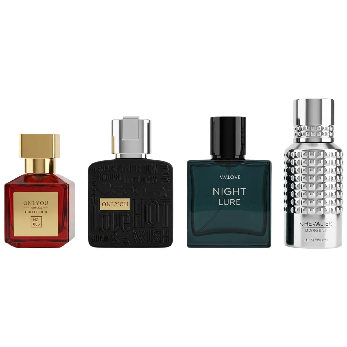 4 Pack Only You Premium Eau De Parfum Gift Set 30ml for Him EDP LongLasting