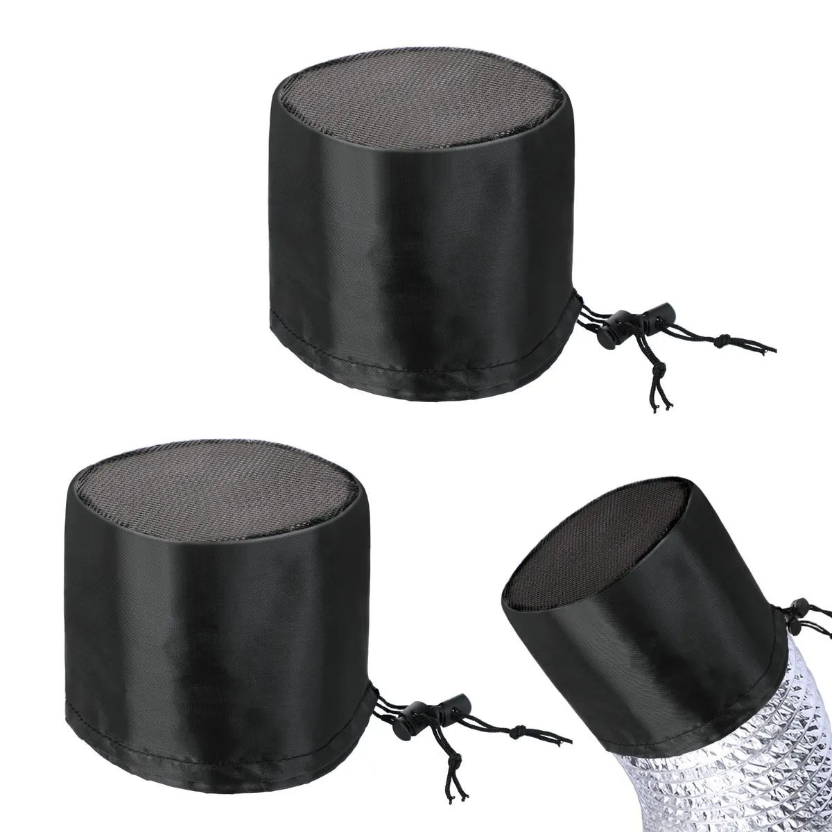 2 Pieces Medium Grow Tent Filter Covers 6x5.3 Inch