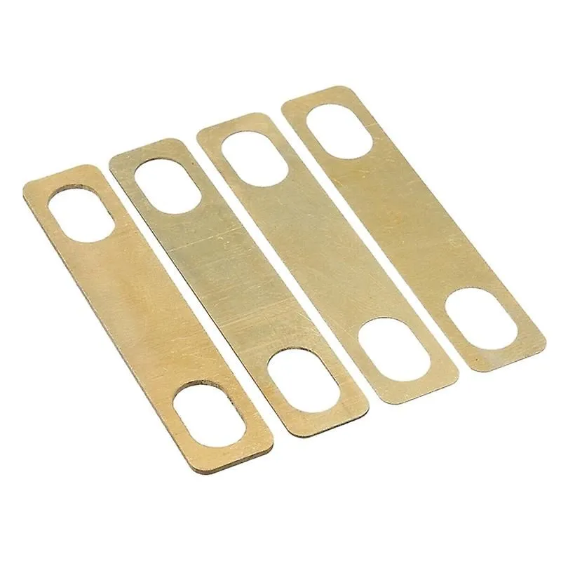 4pcs Brass Neck Wedges Electric Guitar Bass Tools