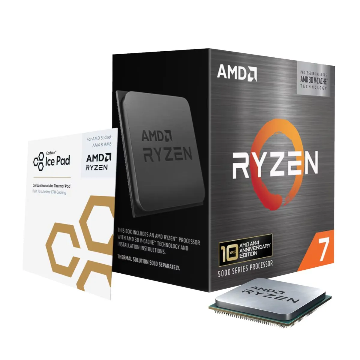 AMD Ryzen 7 5800X3D 10th Anniversary Edition 8-Core 3.4GHz AM4 CPU