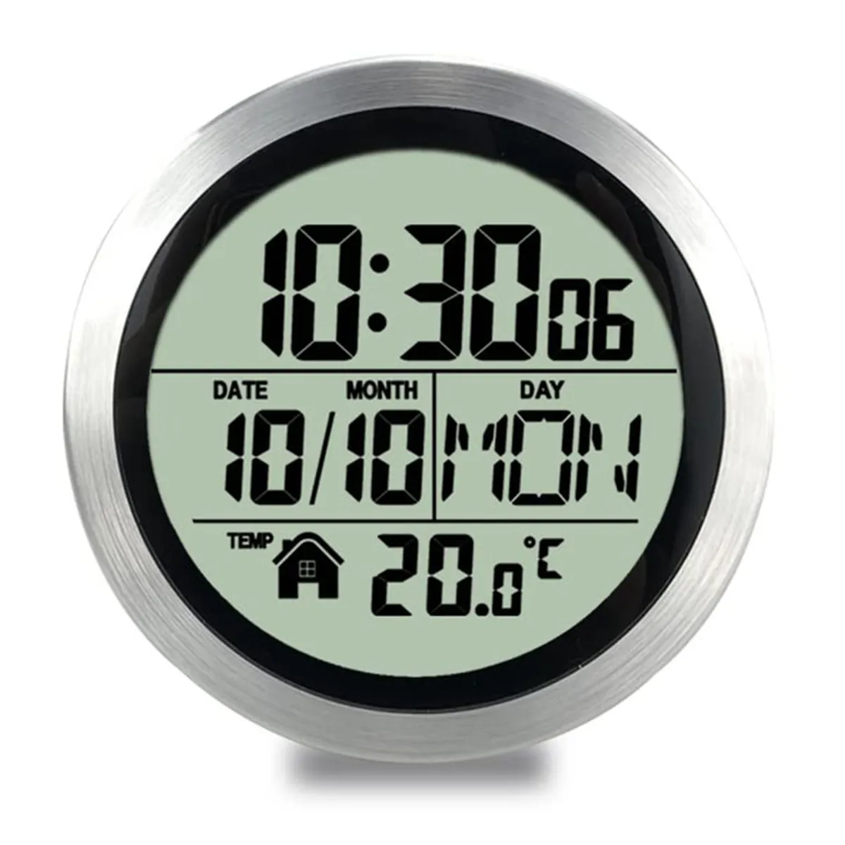Digital Shower Clock Waterproof Bathroom Timer Clock Digital