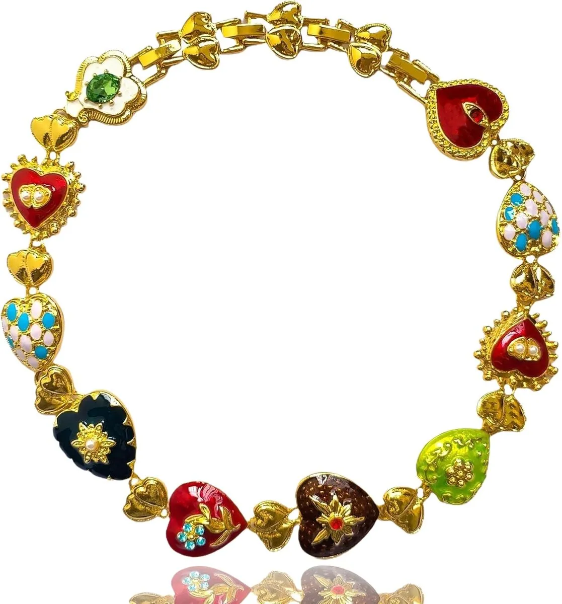 Choker Necklace, Vintage Trendy, Bold Statement Jewellery For Women