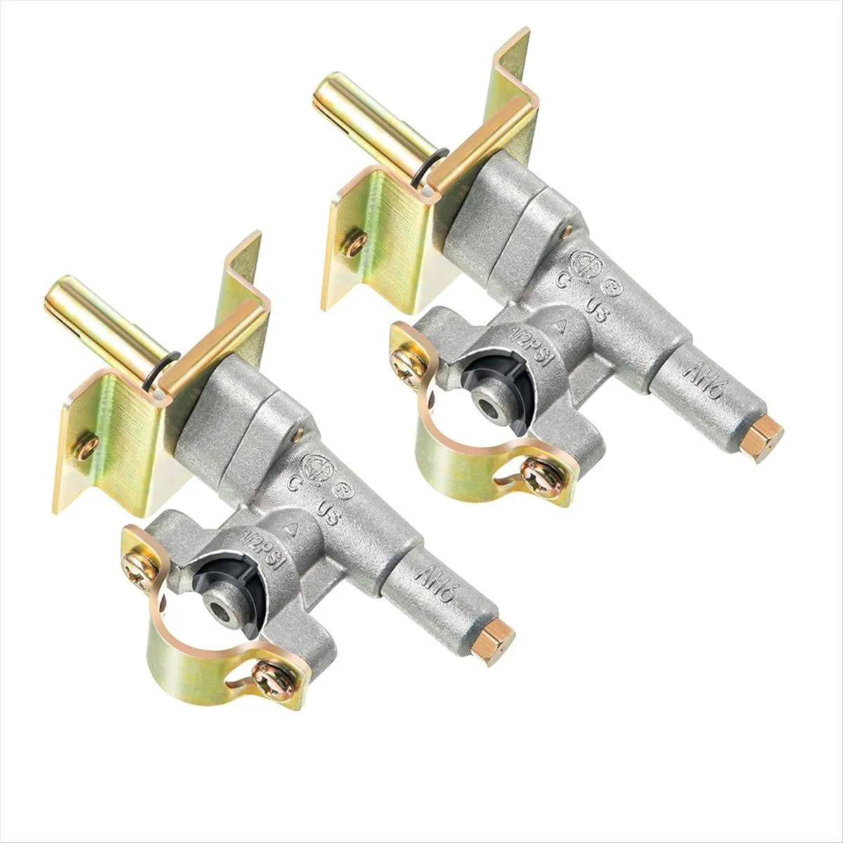 2 Pack Griddle Burner Control Valve Compatible Compatible with None