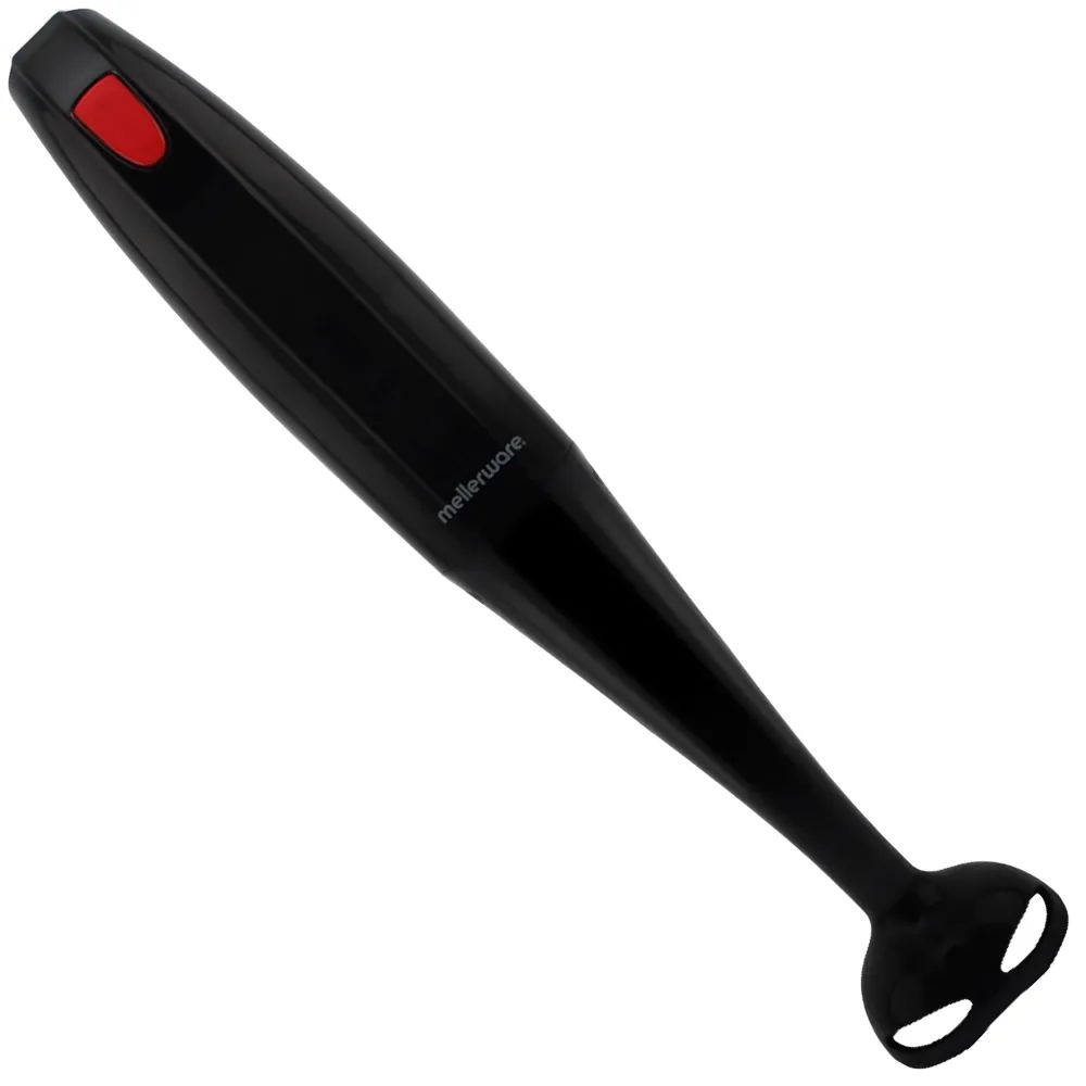Mellerware Stick Blender Plastic Black Single Speed 200W "Robot 200"