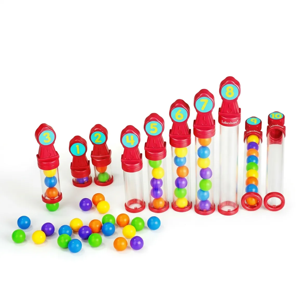 Counting Tubes & Balls - Lakeshore