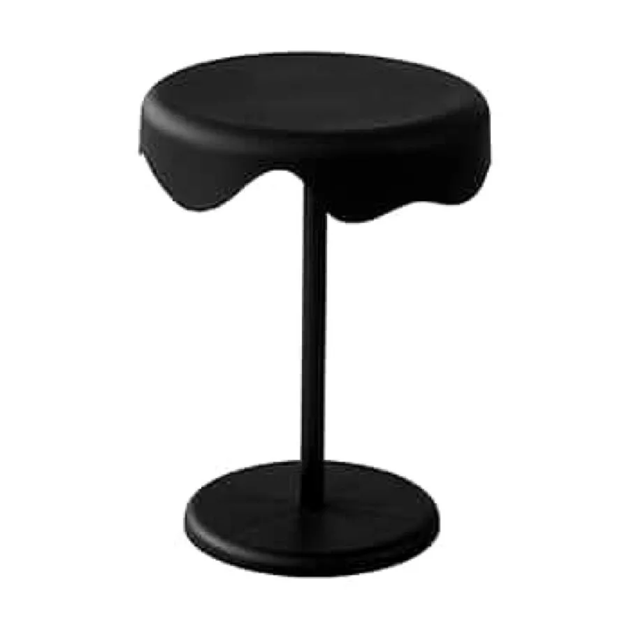 New Elements Side Table Modern Decor Drink Table - Black