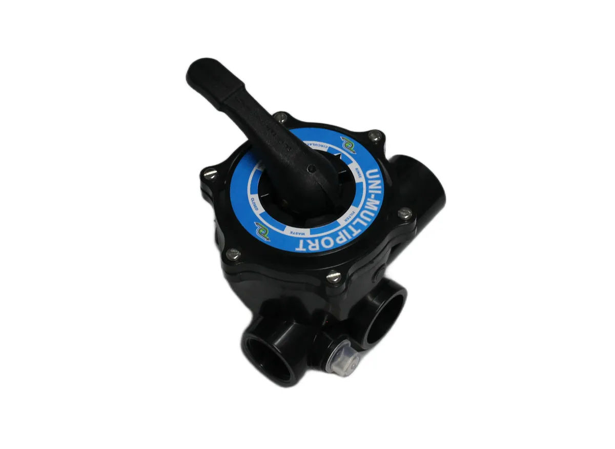 Swimming Pool Compleat Multiport Valve - Black