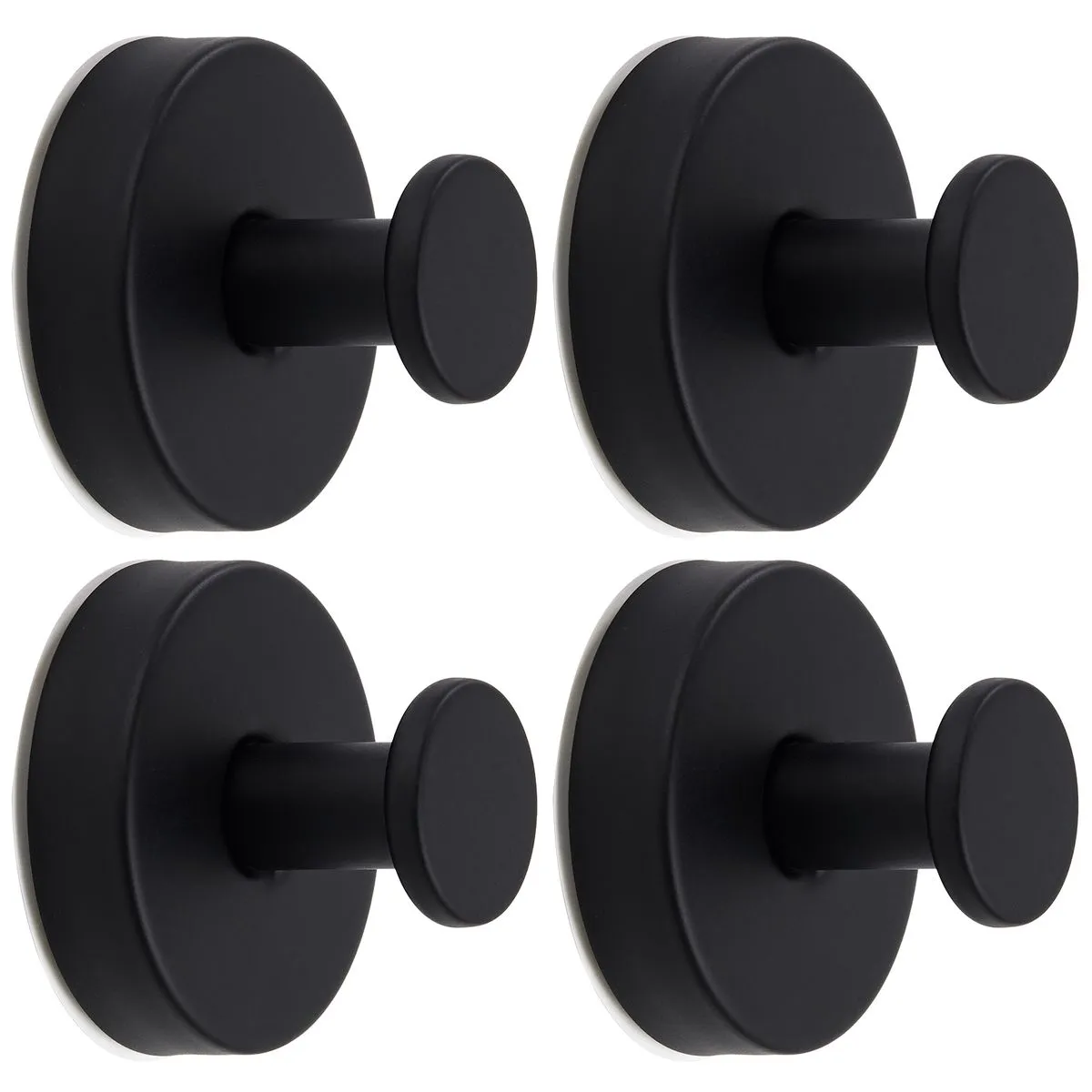 Chenshia No-Drill Vacuum Suction Towel Hooks Bathroom Kitchen & Glass-4Pack - Hook