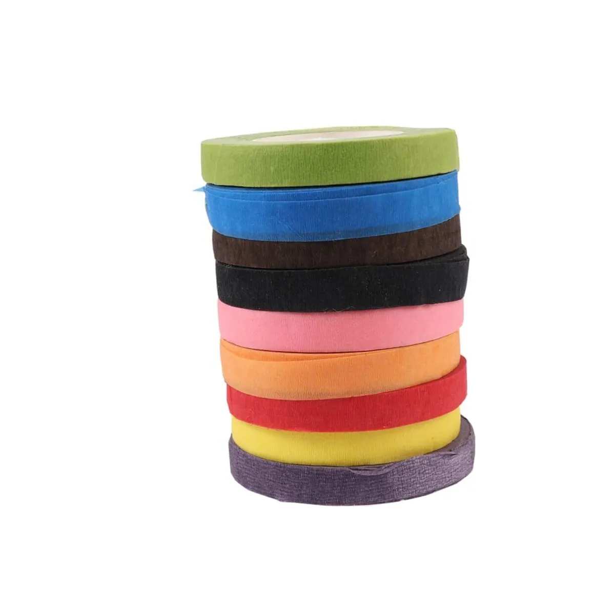 15rolls Floral DIY Tape Green Flower Tape Flower for Stem Wrapping Bouquets