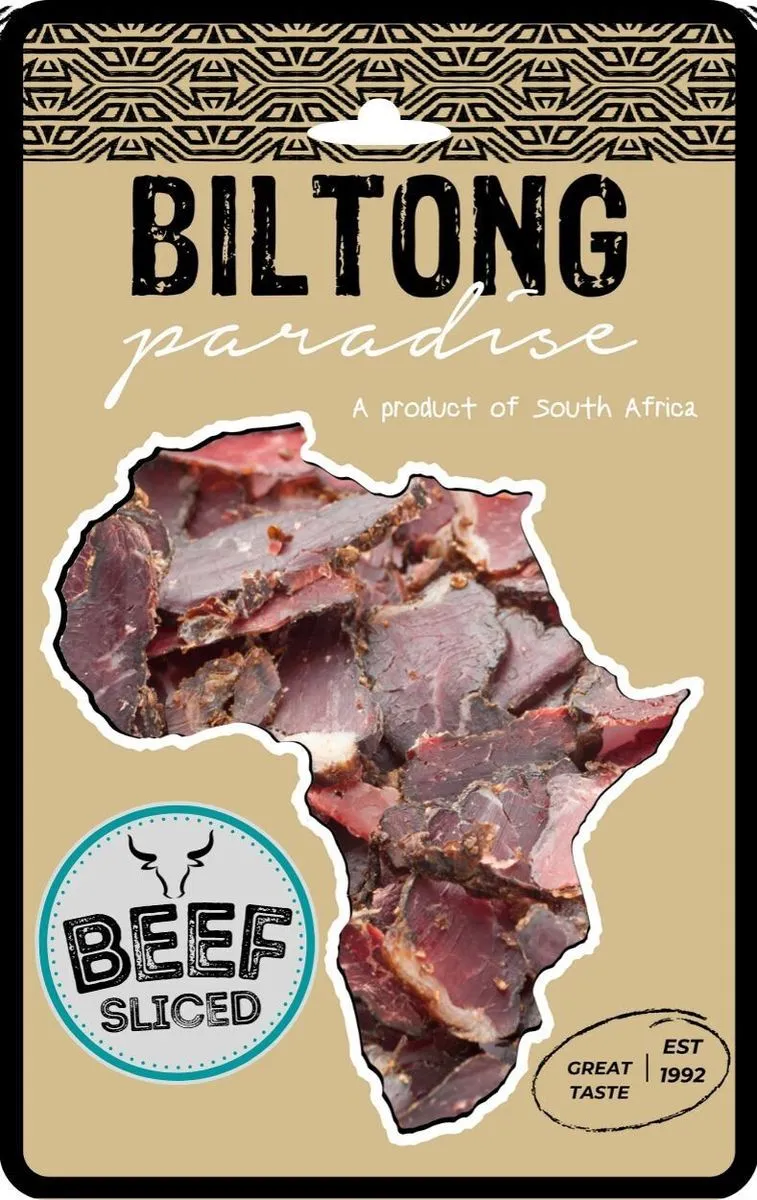 Beef Biltong 10x60g Snack Packs