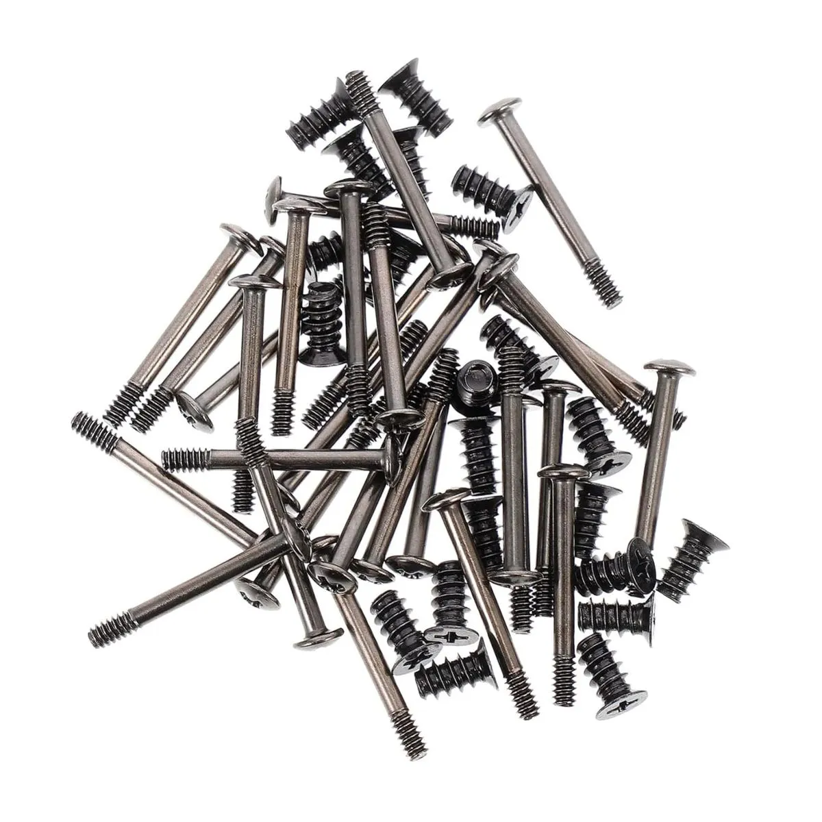 Flat Black Short Tapping Screws for PC Chassis Cooling Fans