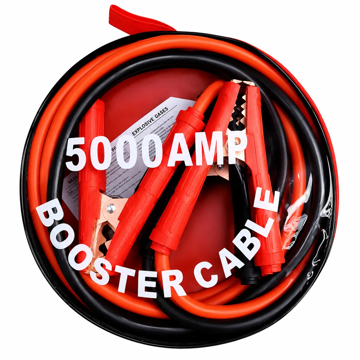 Heavy Duty 5000 Amp Emergency Vehicle Jump Start Booster Cables 4M