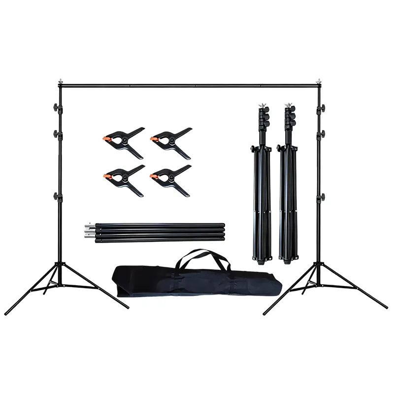 3 × 2.6m Photography Backdrop Stand, Suitable for Studio Shoots