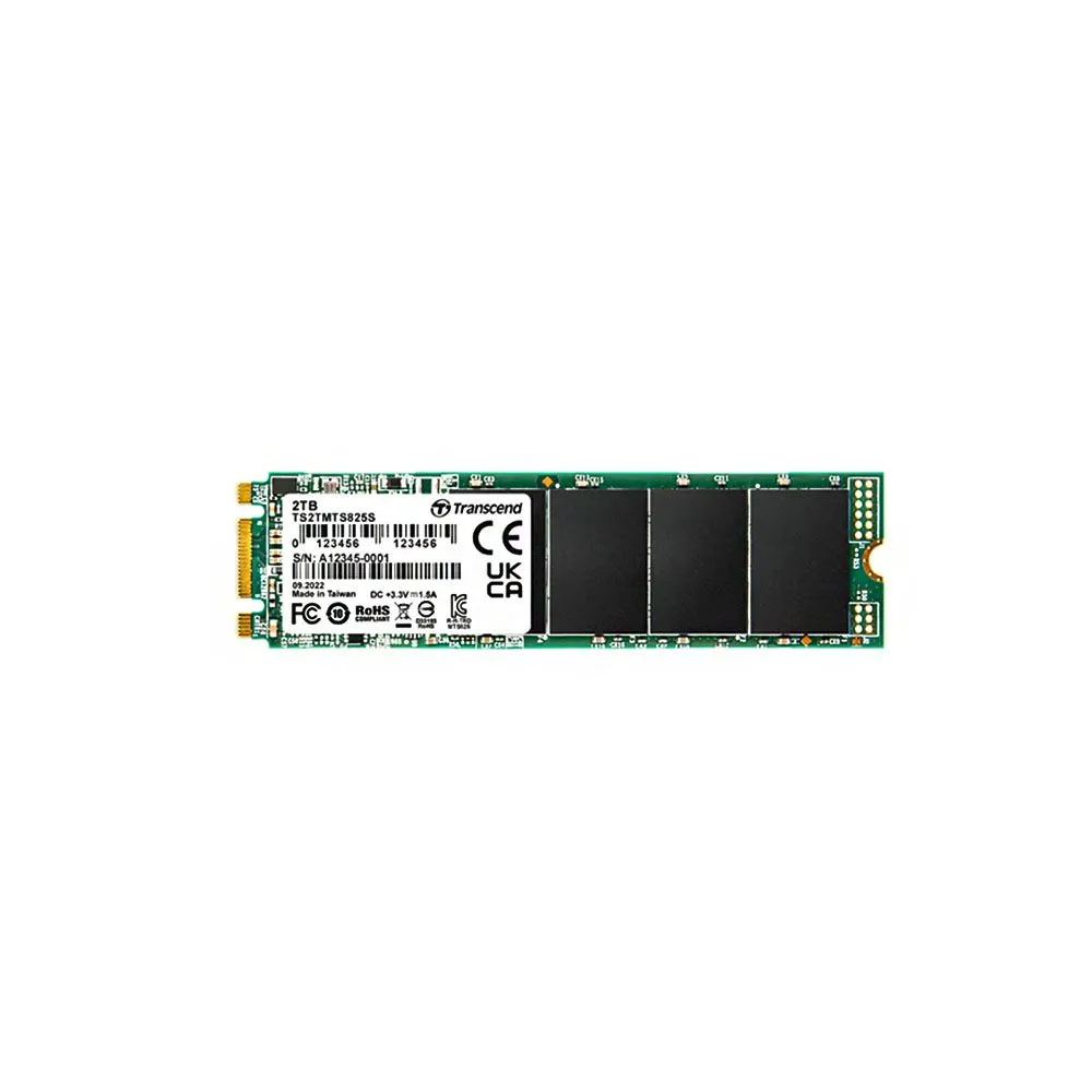 Transcend M.2 SSD 825S 2TB Serial ATA III 3D NAND Internal SSD TS2TMTS825S