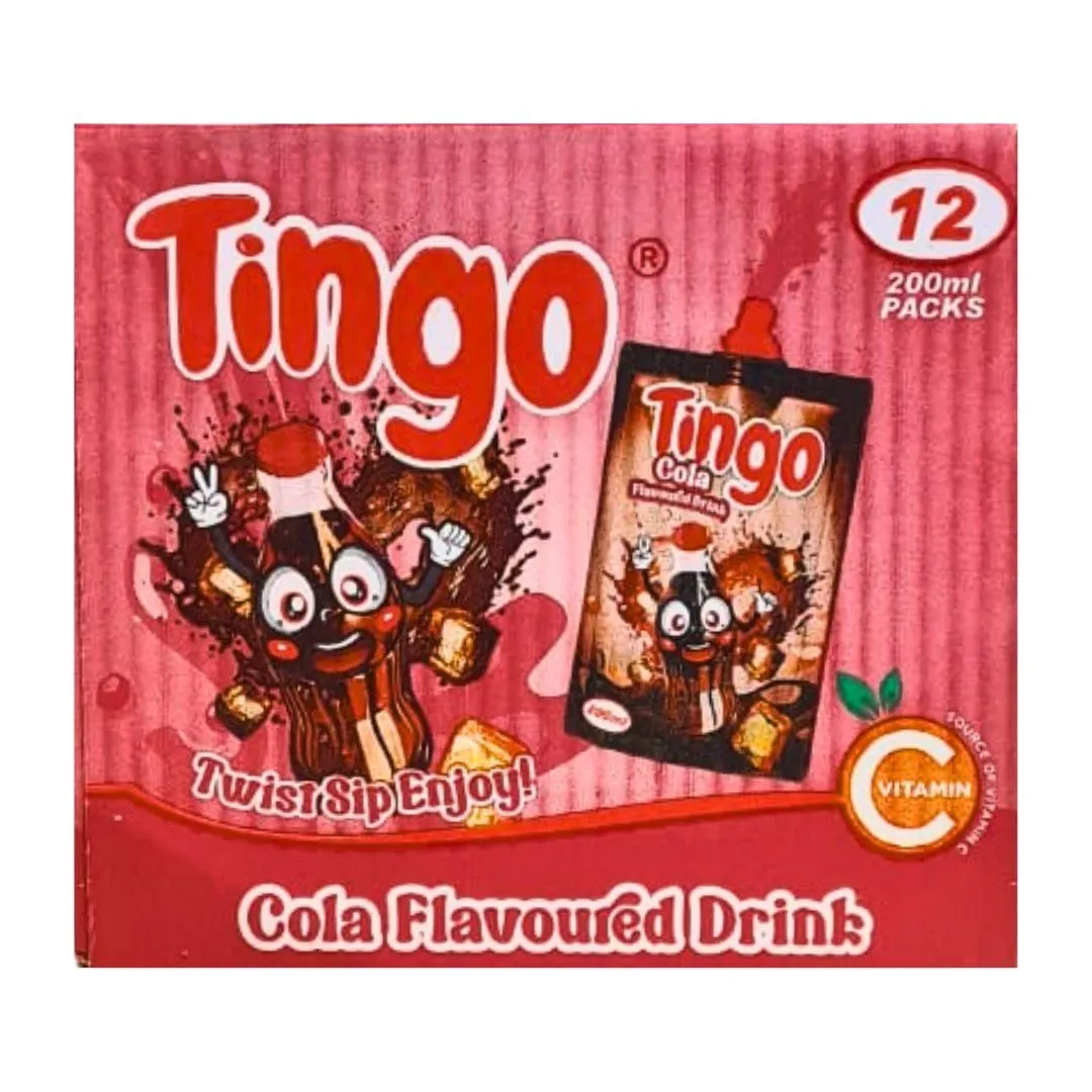 Tingo Cola Flavoured Drink 12 200ml Packs