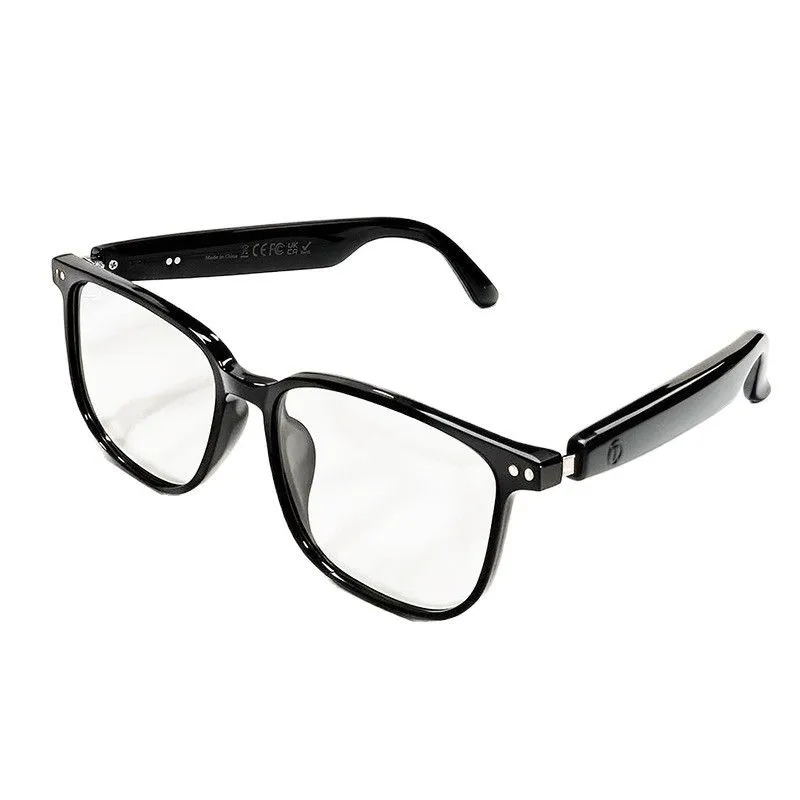 GS07 AI Glasses Translation Music Calls Cycling - Black