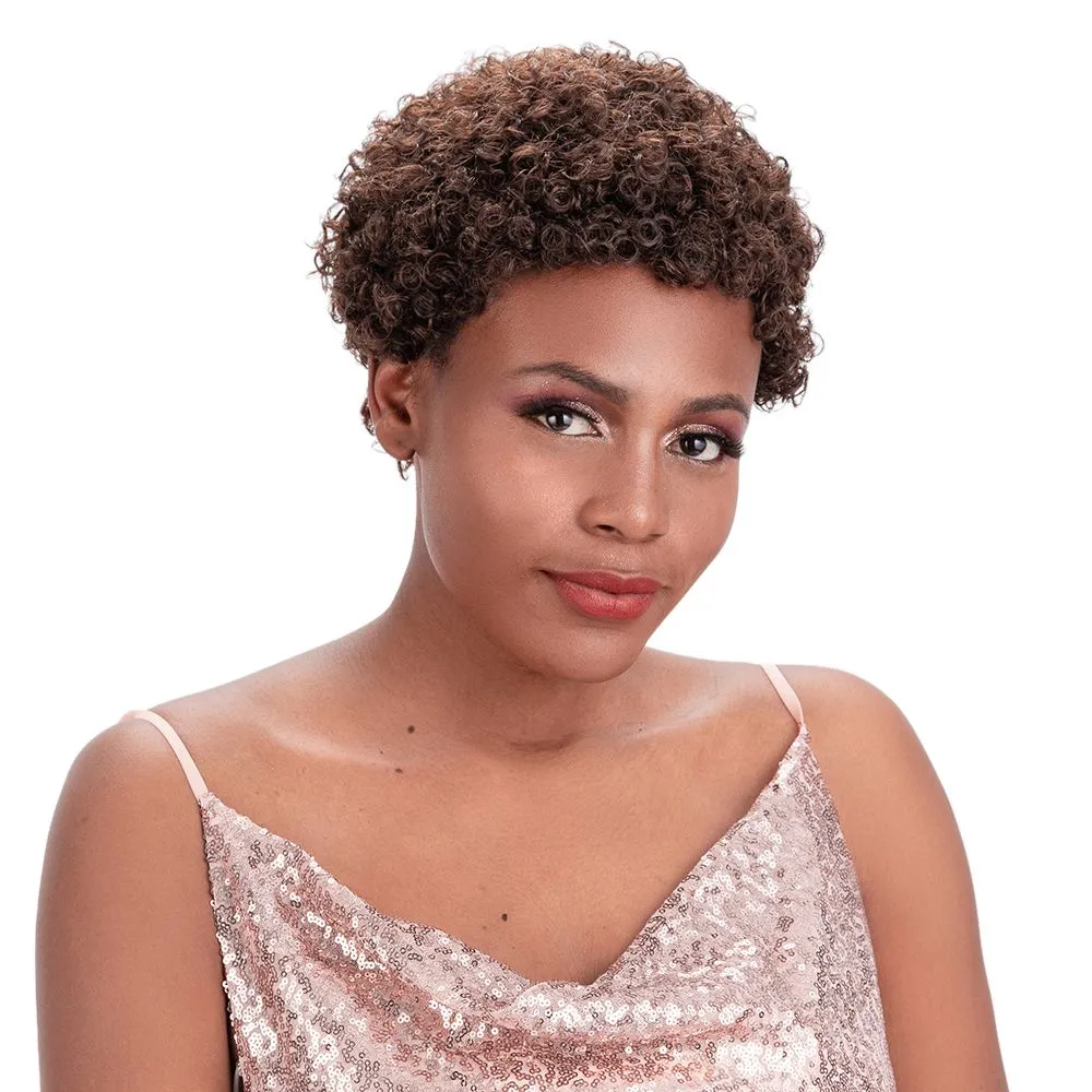 Joedir Cheap Pixie Cut Wigs Short Brazilian Human Hair Wig Special 3365 4#