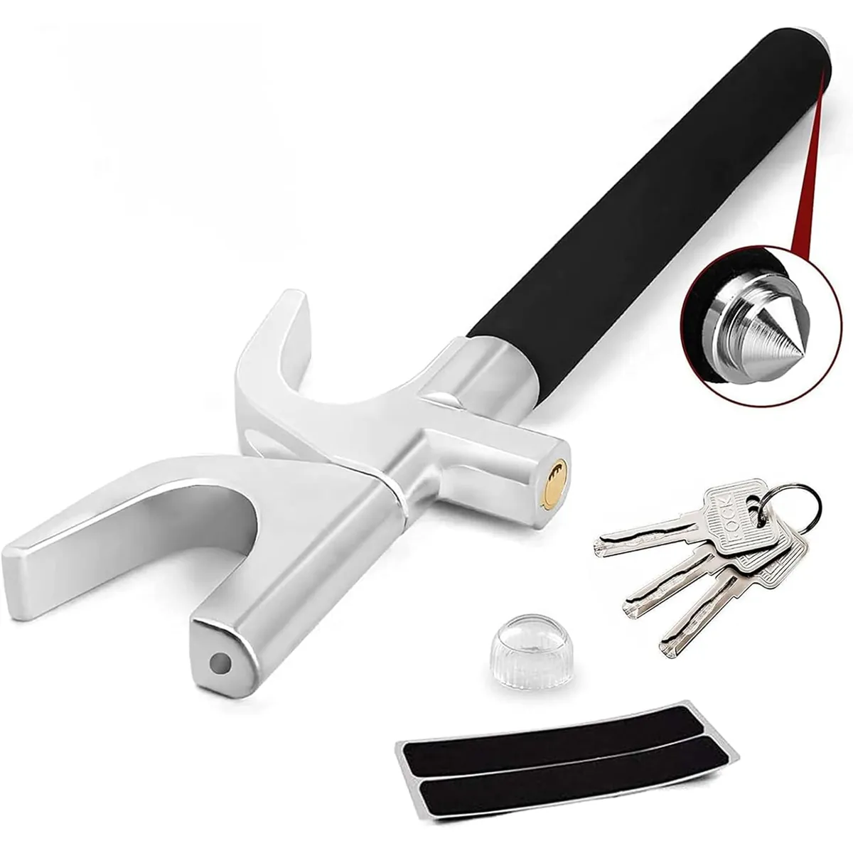 Car Steering Wheel Lock Universal Anti-Theft Secure Car Lock Window Breaker