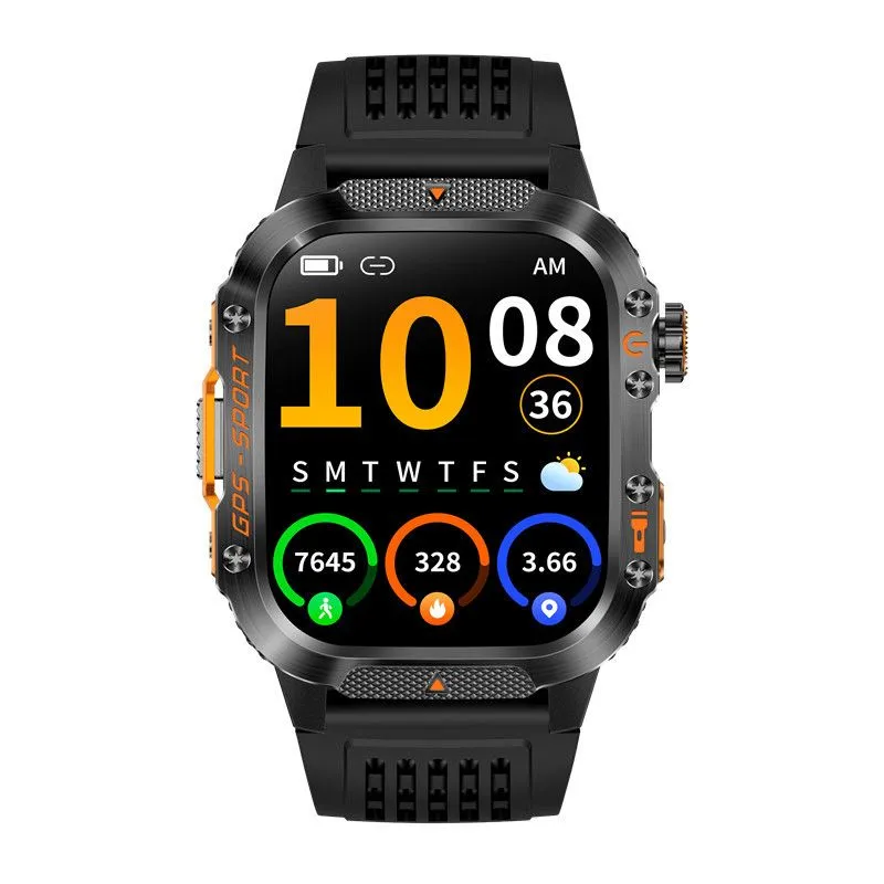 HT36 GPS Sports Watch IP68 30M Waterproof BT Call
