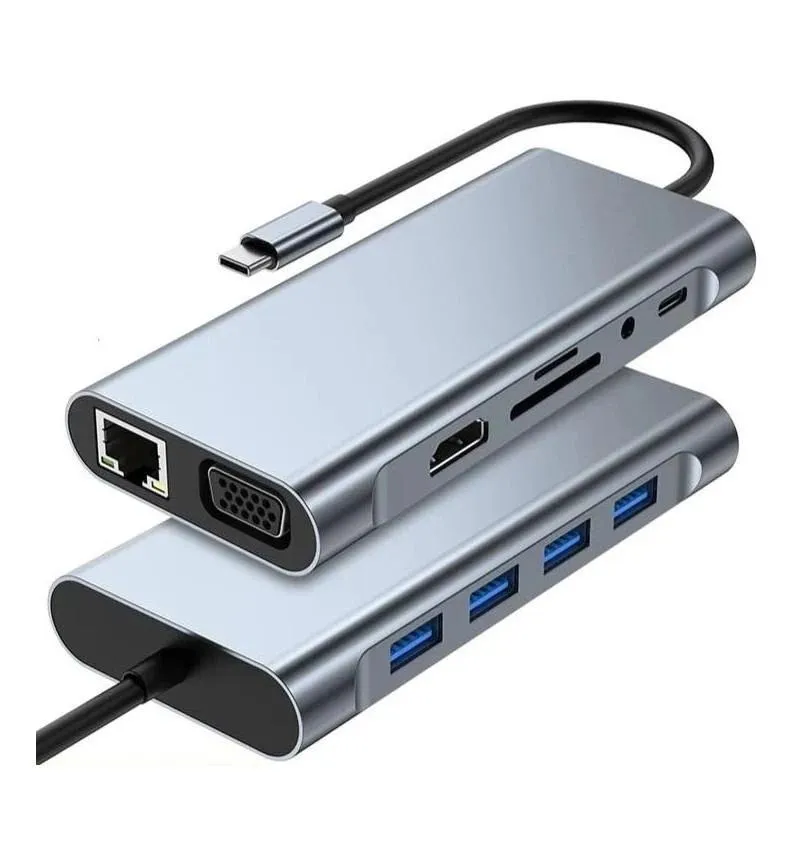 11 in 1 USB- C Docking Station