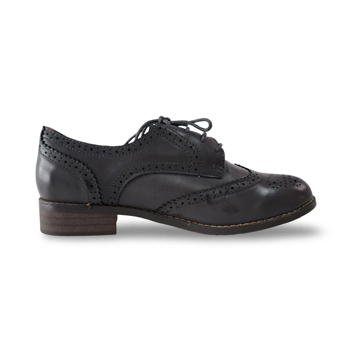 Women, Girls Grey Sole Loafer Classic And Casual PU