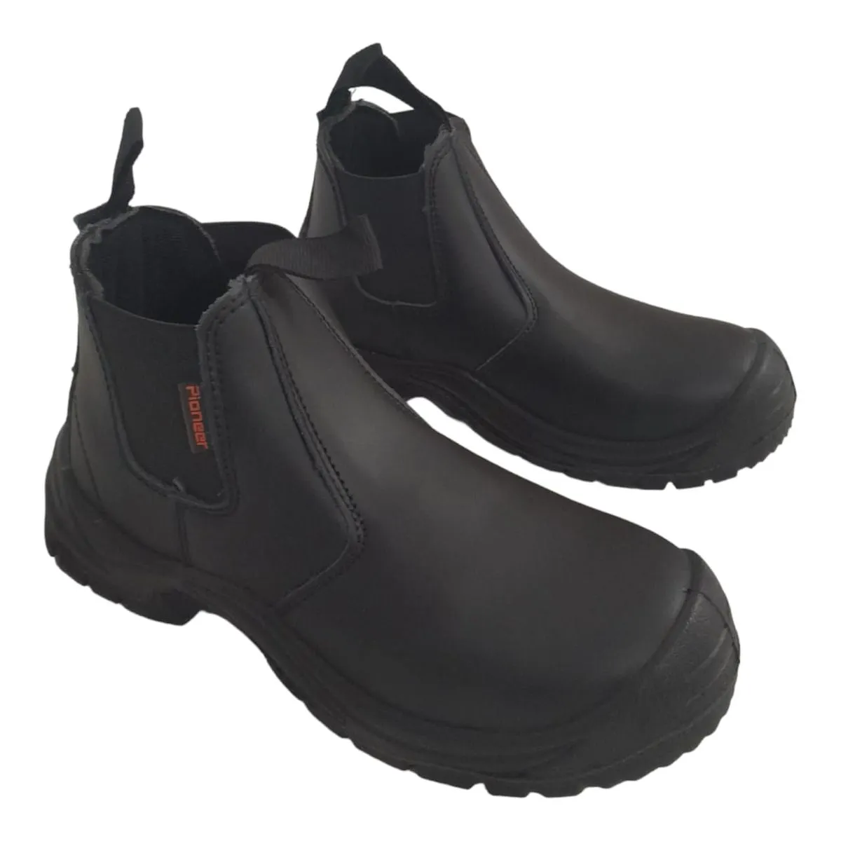 SMTE-Slip-on Men's Safety Shoes - Black
