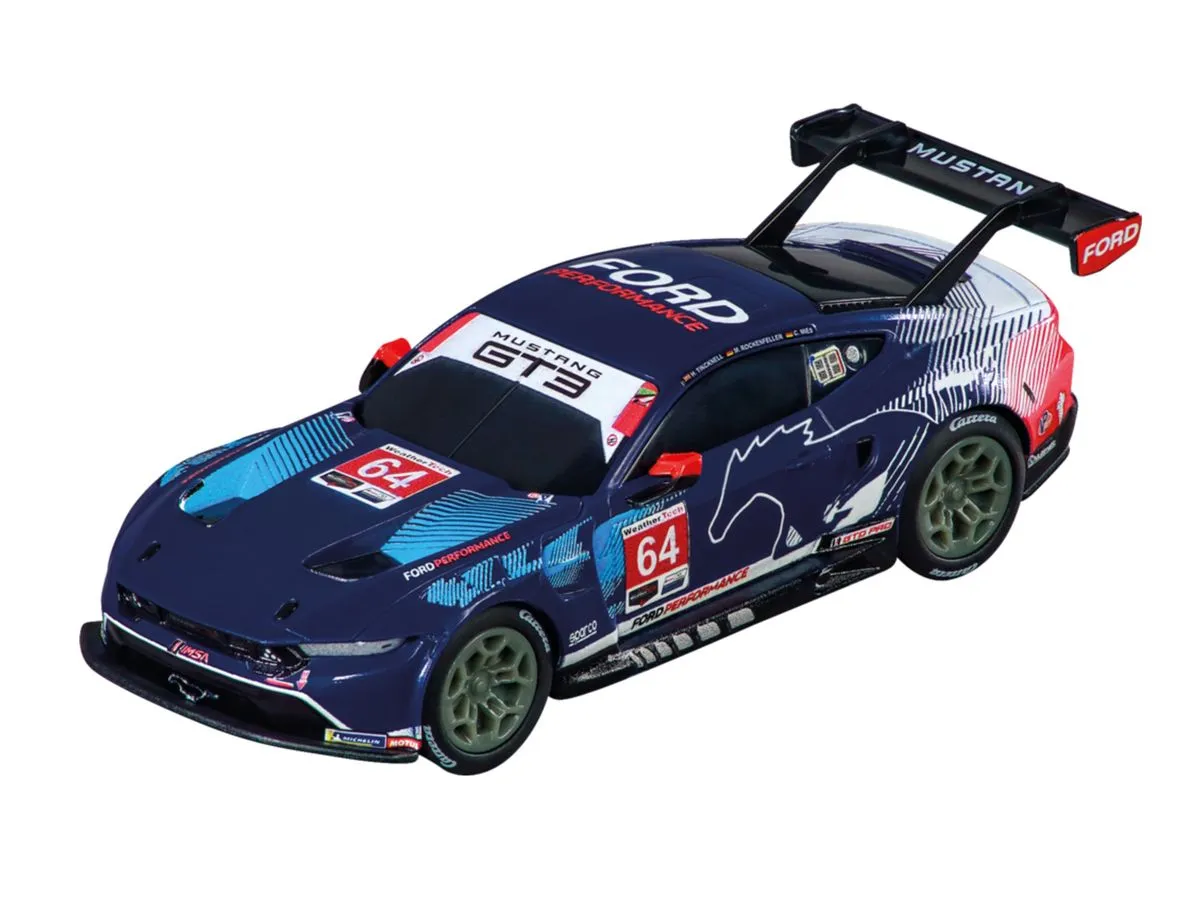 Carrera GO!!! 1/43 scale Ford Mustang GT3 Multimatic #64 Slot Car