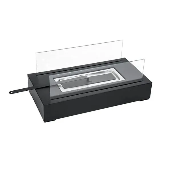 Portable Desktop Alcohol Stove Outdoor Fire Starter Glass Fireplace
