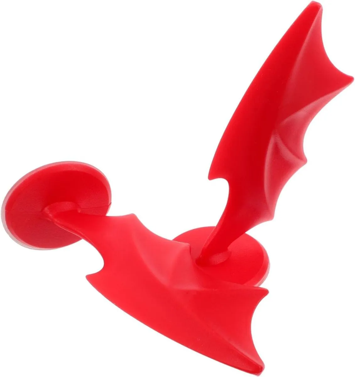 2Pieces Decorative Motorcycle Helmet Wings with Suction Cups Universal Fit
