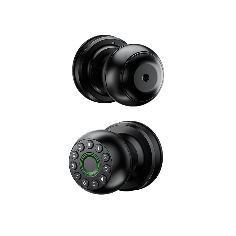 Smart Lock Smart Door Knob Biometric Fingerprint Lock 4-in-1 Keyless Entry