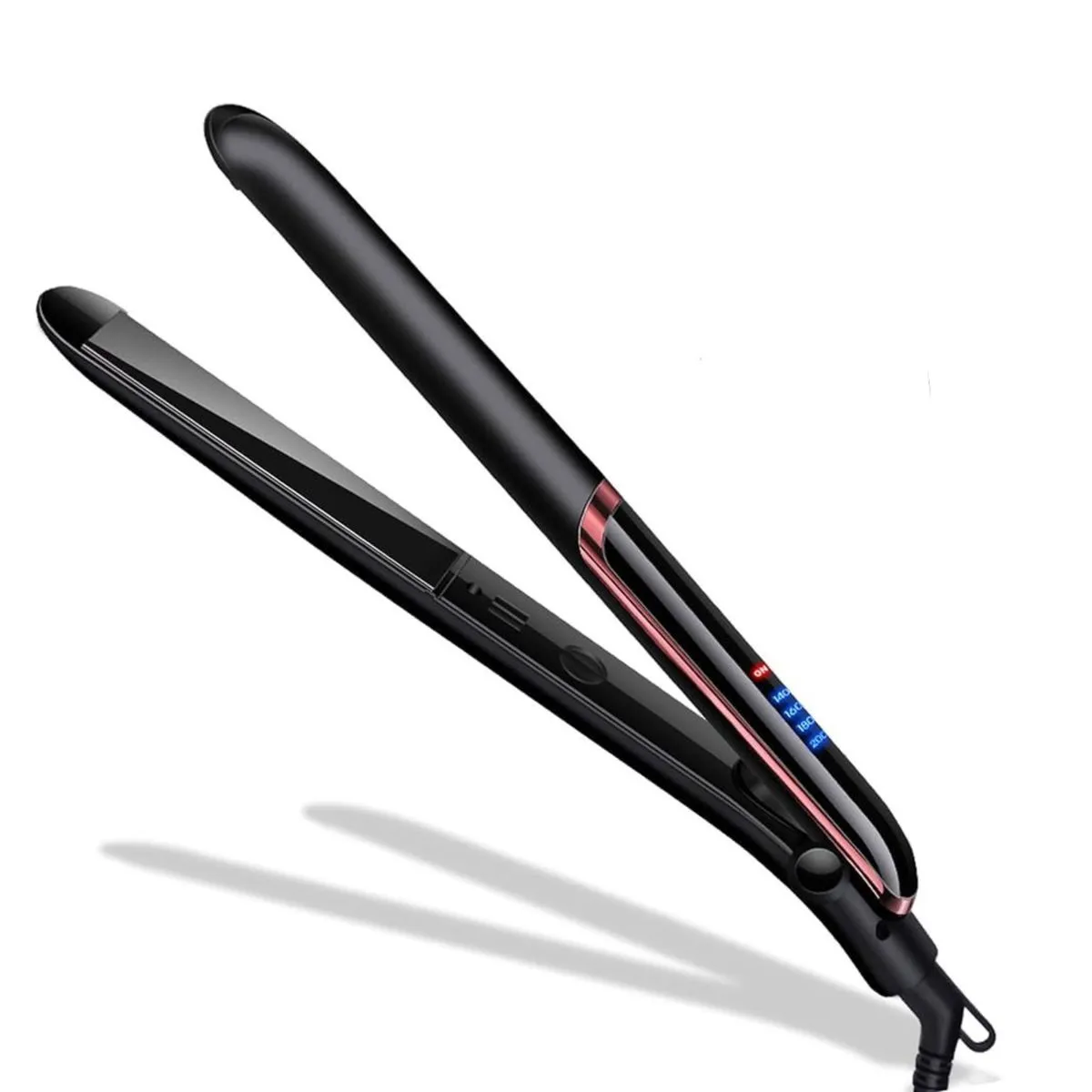 Sokany - 750 Degree Ceramic Coating Hair Iron - Black