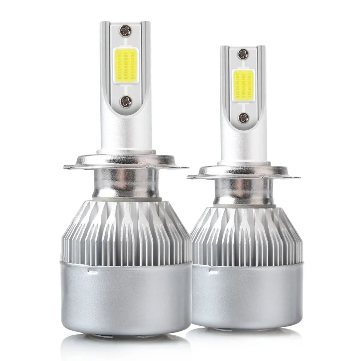 2 PCS H1/H7 Car LED Light Super Bright Auto Headlight Fog Bulb for Car - H7