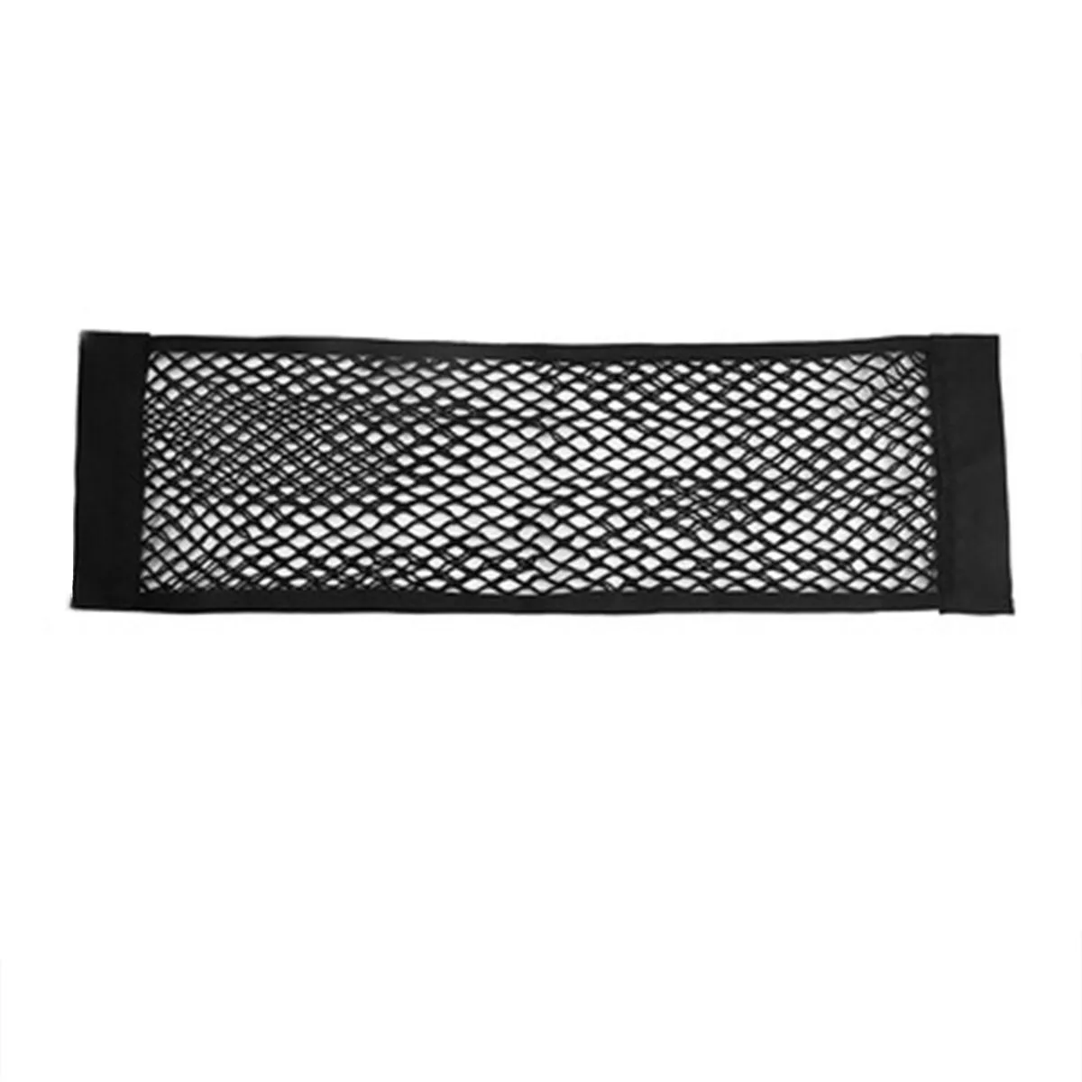 25x80cm Mesh Elastic Car Trunk Net Storage with Tape Sticker