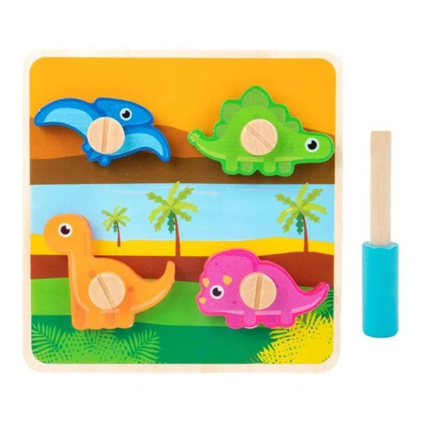 iKids Screws Jigsaw Puzzles Dinosaur
