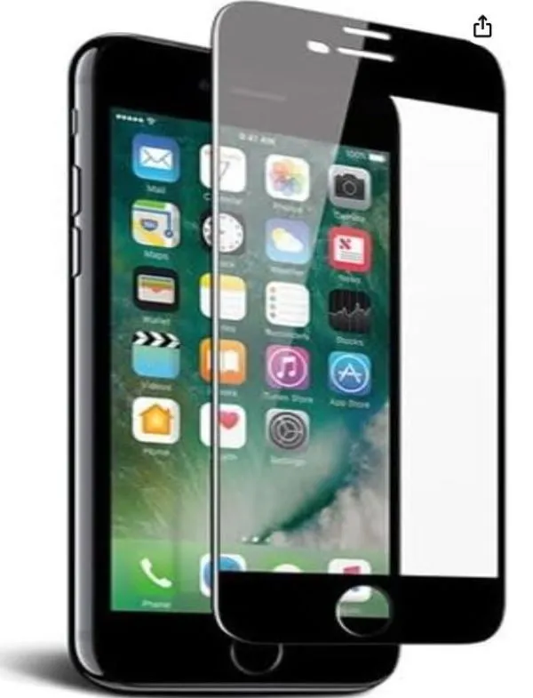 Tempered Glass Screen Protectors Compatible With iPhone 7/8