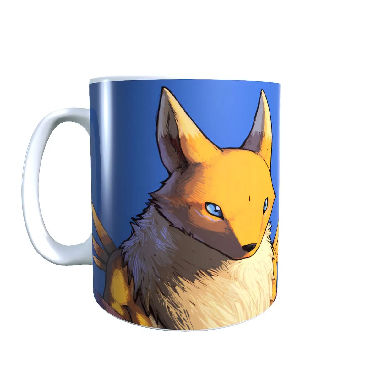 Renamon - Digimon Themed Coffee Mug