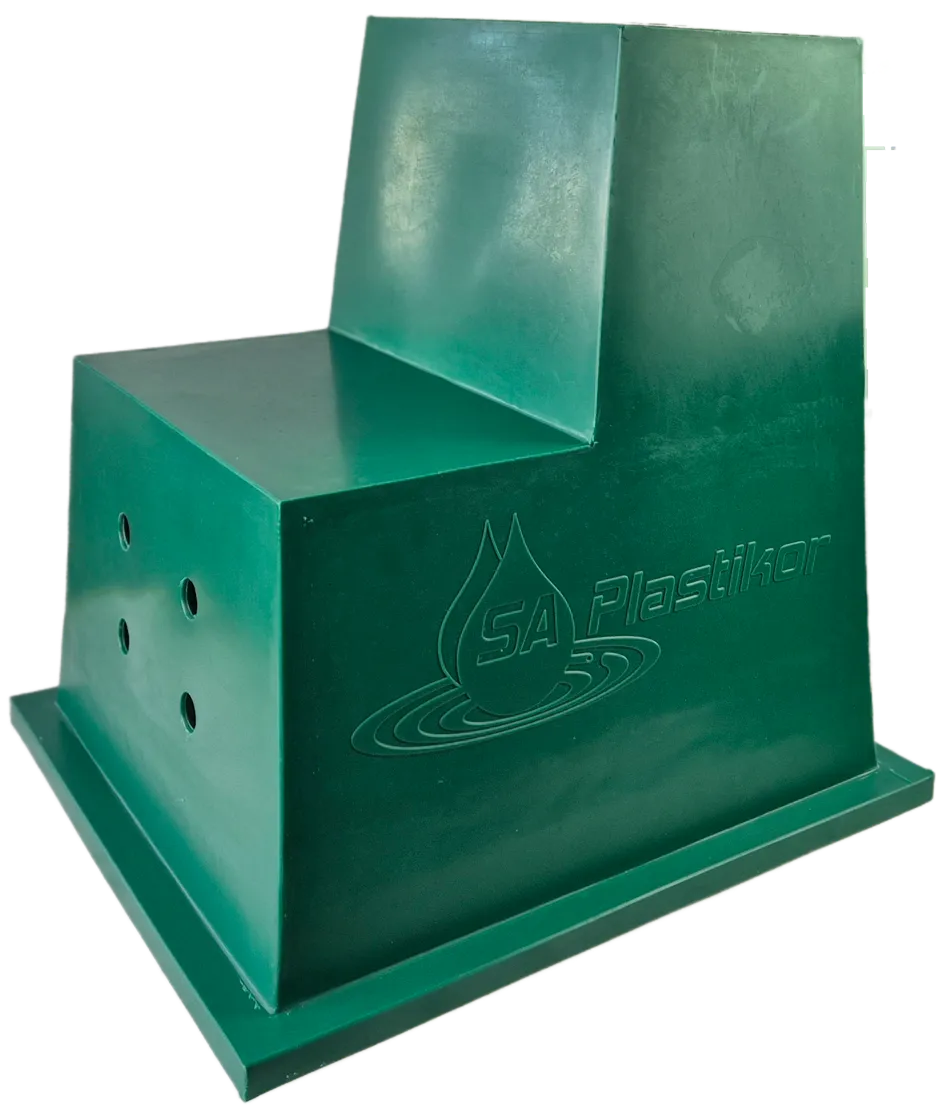 SA Plastikor Water Pump Cover Large Green
