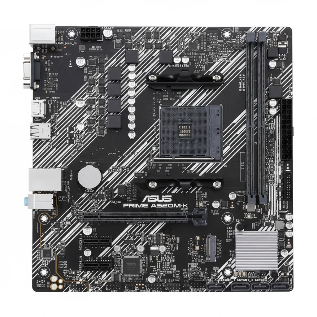 ASUS Prime A520M-K AMD AM4 Micro ATX Motherboard for Ryzen Processors