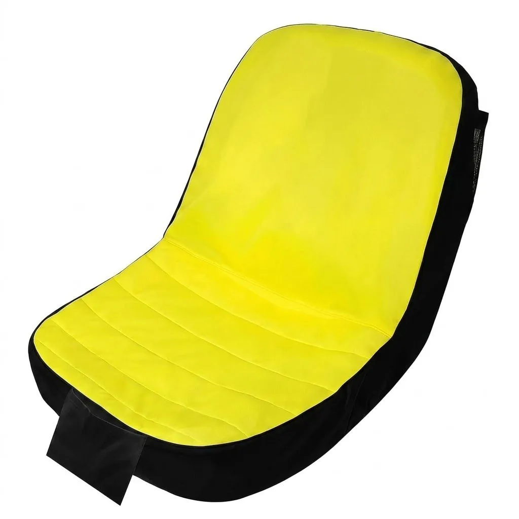 Water Resistant Lawn Mower Seat Cover With Storage Pockets