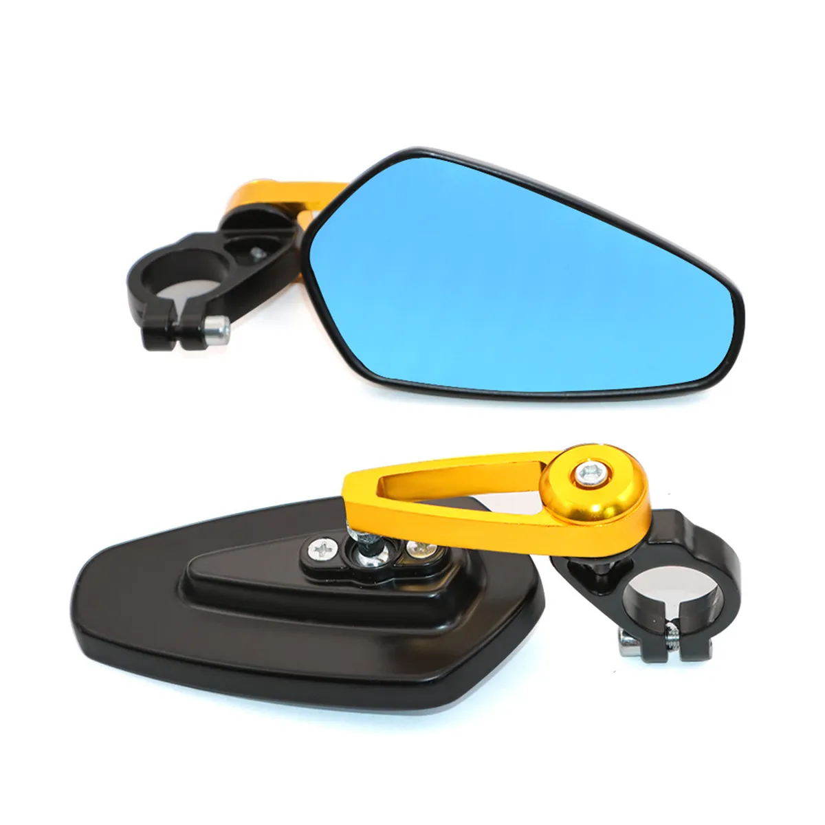 7/8" 22MM Motorcycle Mirror View Mirror Rotatable Motorcycle Side Mirror
