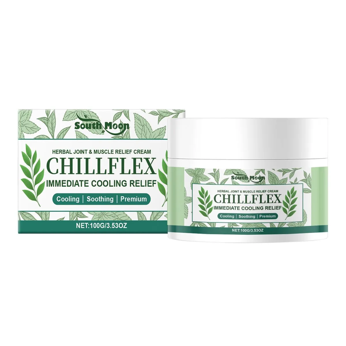 Menthol Cooling Relief Cream - Instant Soothing & Refreshing Relief - 1pc