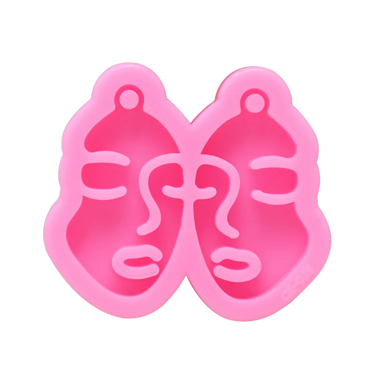 Girl Face Earring Mold Silicone Mold DIY Mould Decoration Keychain