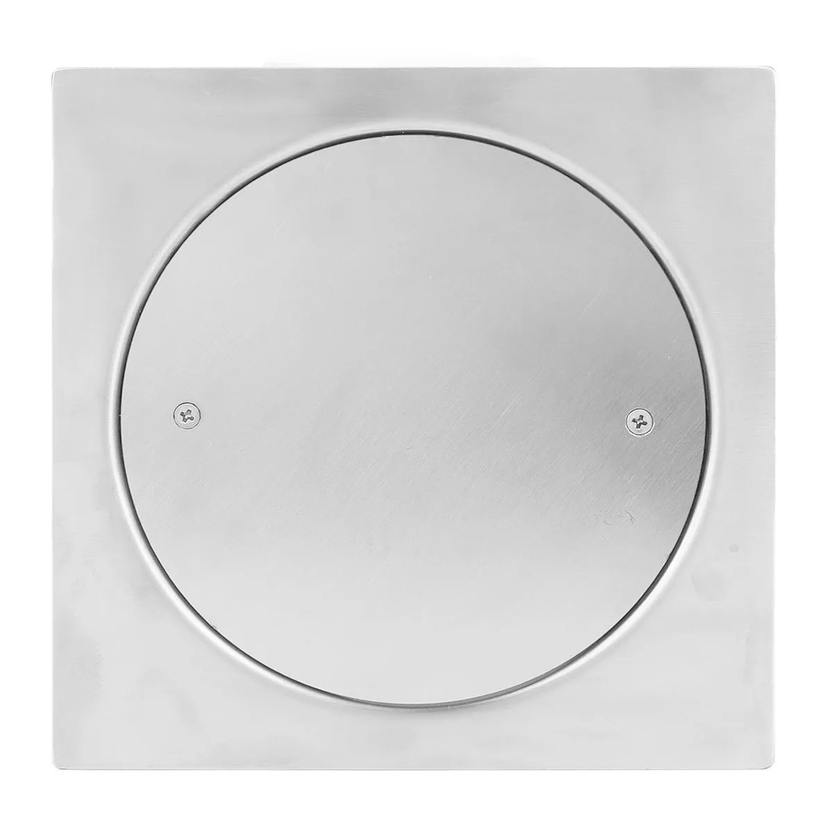20x20cm Stainless Steel Screw Fix Floor Drain Strainer
