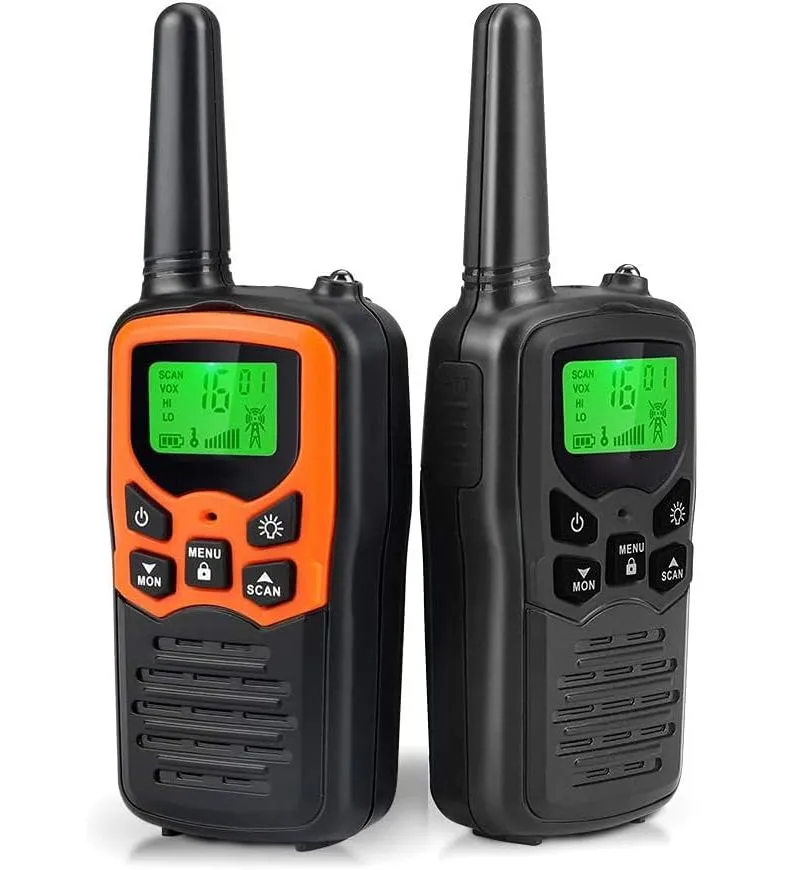 Long Range Walkie Talkies for Adults with 22 FRS Channels, Two-Way Radios